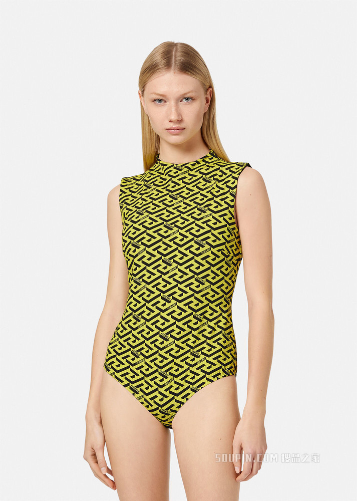 La Greca无袖连身衣