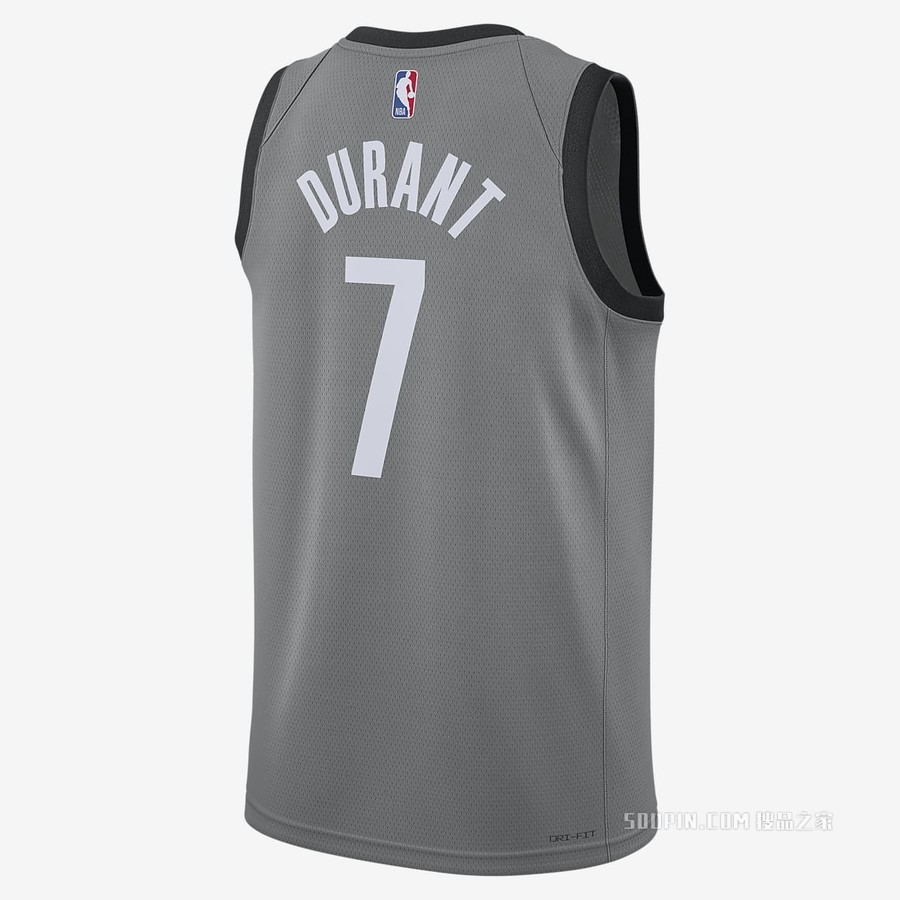 2020 赛季布鲁克林篮网队 (Kevin Durant) Statement Edition Jordan NBA Swingman Jersey 男子球衣