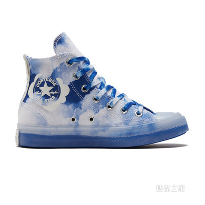 【男女同款】All Star CX云朵图案印花高帮 浮云鞋 中性 宝蓝/白