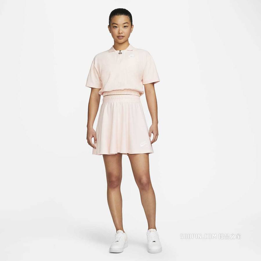 Nike Air Pique 女子翻领T恤