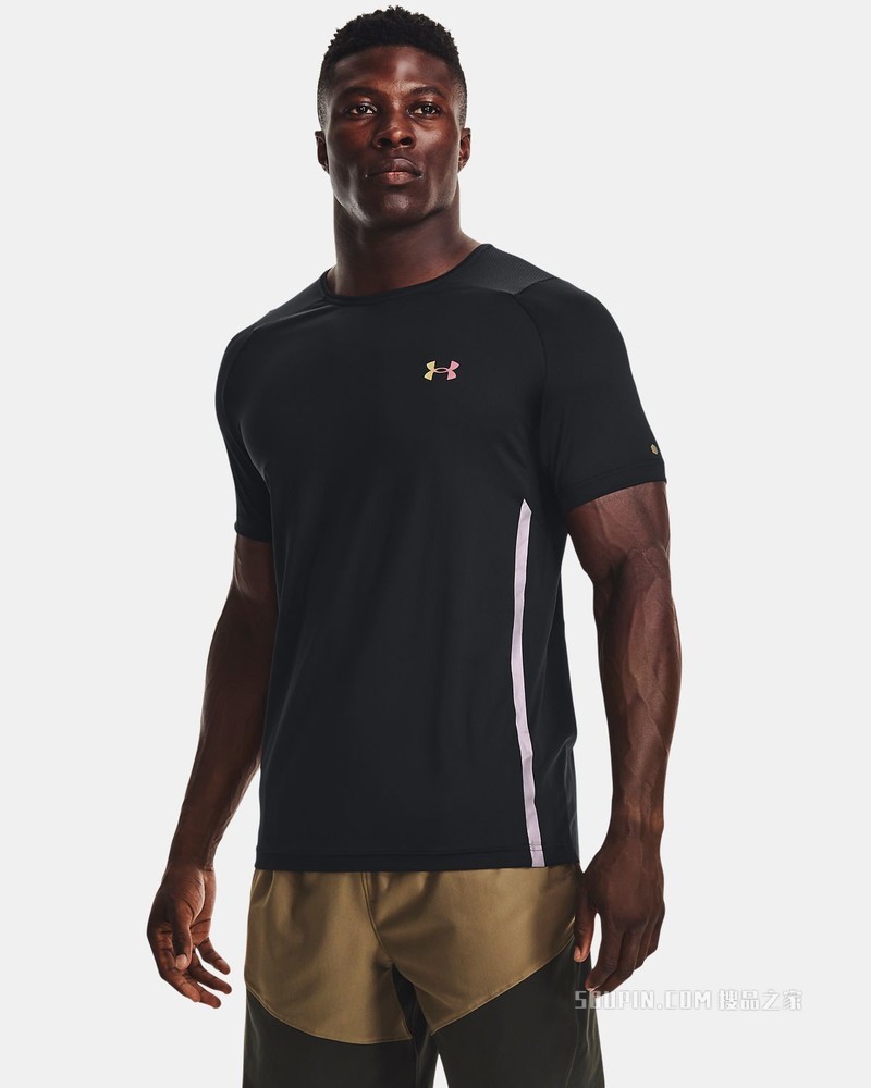 男士UA RUSH 2.0 Vent短袖T恤