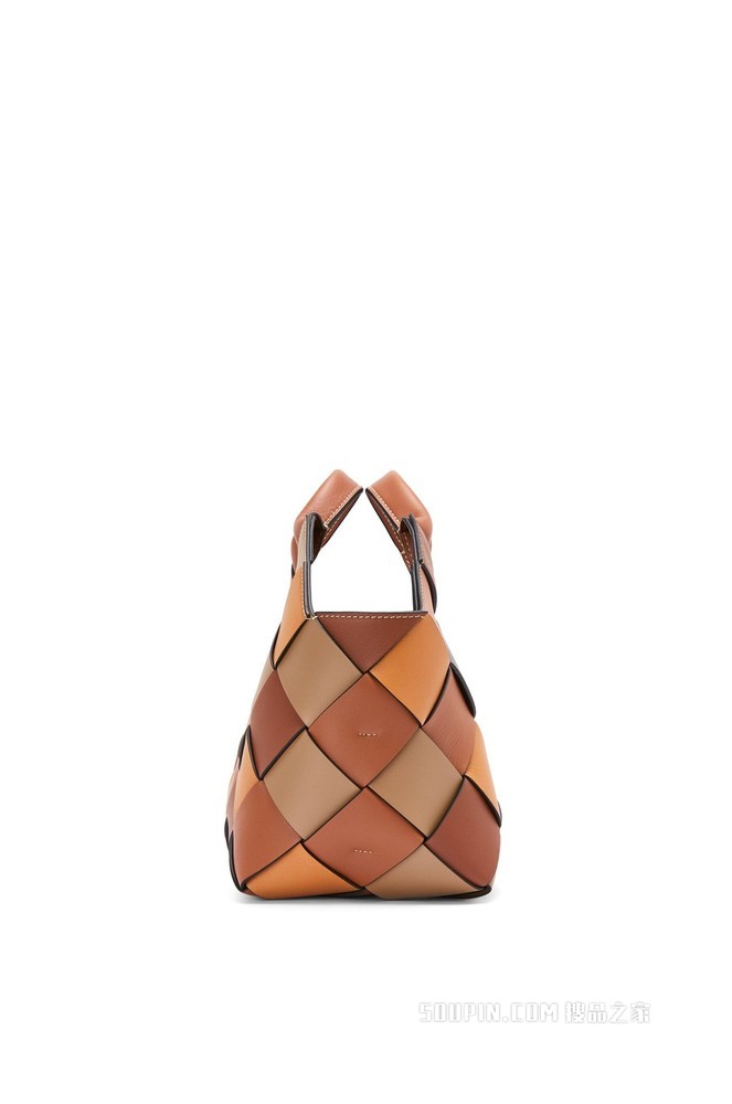LOEWE/罗意威】小号牛皮革Surplus 皮革编织Basket 手袋