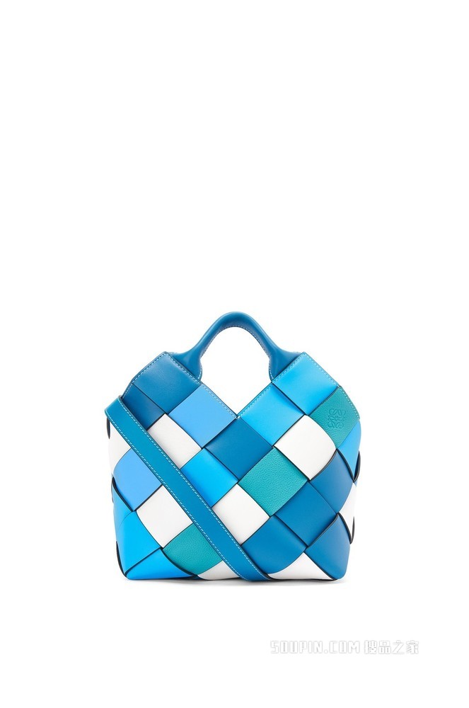 LOEWE 手袋 LOEWE/罗意威】小号牛皮革Surplus 皮革编织Basket 手袋