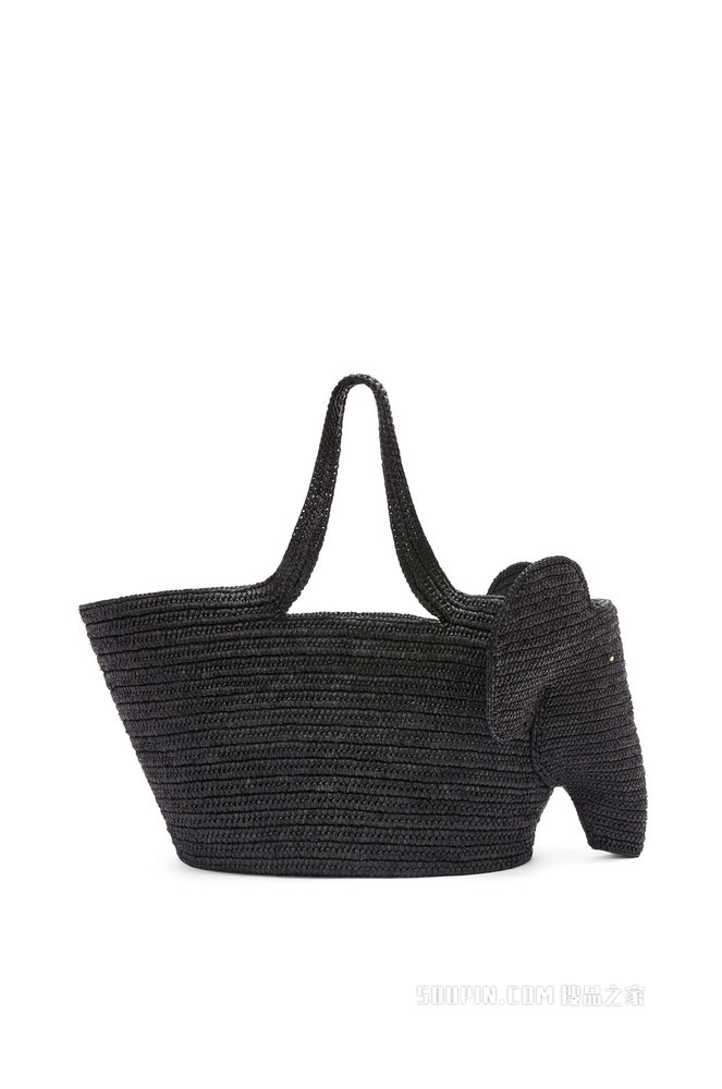 酒椰纤维小象 Basket 手袋