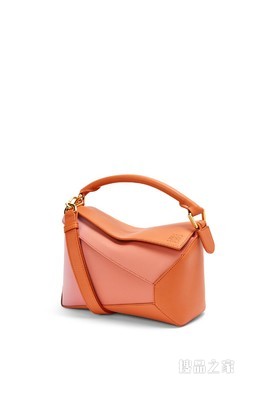 小号渐变纳帕牛皮革 Puzzle Edge 手袋