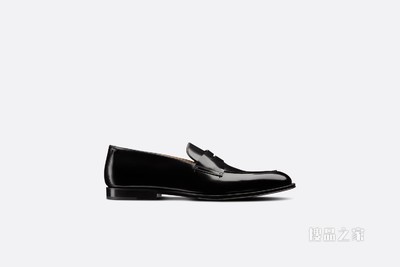 Dior Timeless 乐福鞋 黑色抛光牛皮革
