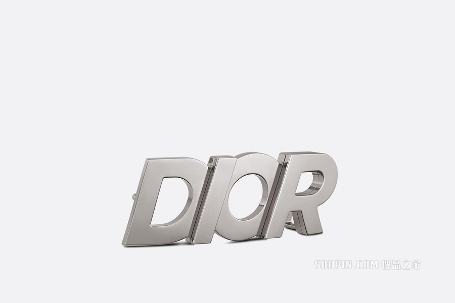 “DIOR”腰带扣 35 毫米金属覆层黄铜