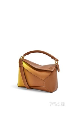 小号渐变纳帕牛皮革 Puzzle Edge 手袋