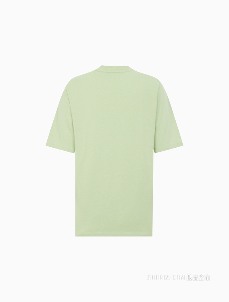 Calvin Klein 22春季新品新款女士舒适简约纯棉醒目LOGO短袖T恤J218885