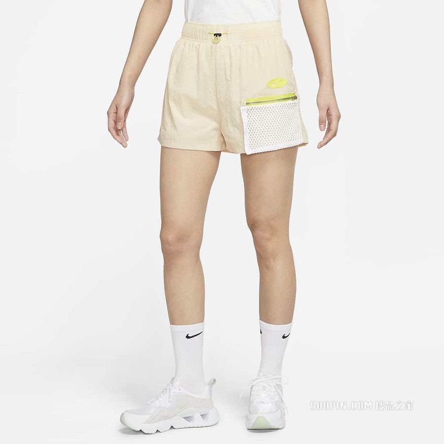 Nike Sportswear Icon Clash 女子高腰梭织短裤