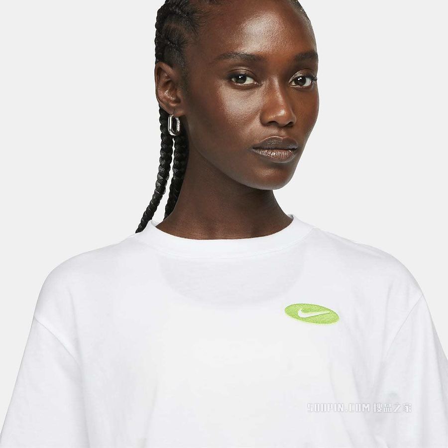 Nike Sportswear Icon Clash Tie 女子短袖上衣