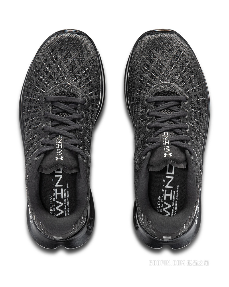 女士UA FLOW Velociti Wind CN跑鞋