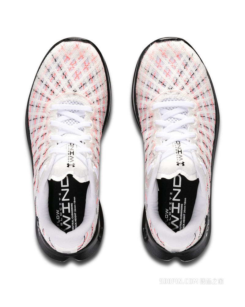 女士UA FLOW Velociti Wind CN跑鞋