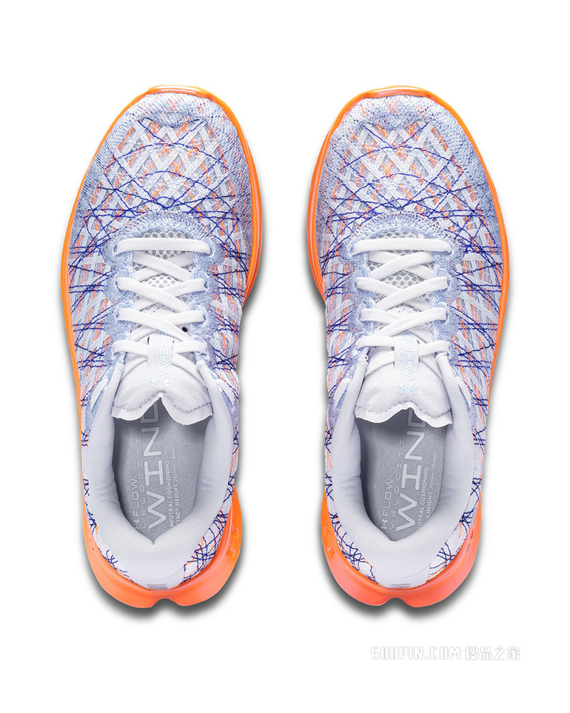 女士UA FLOW Velociti Wind CN跑鞋