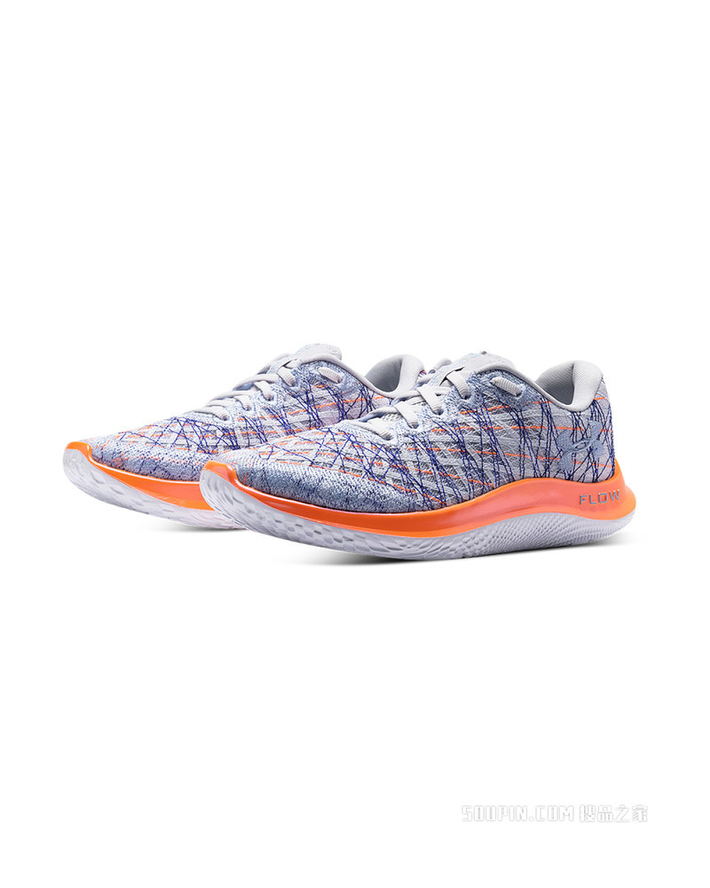 女士UA FLOW Velociti Wind CN跑鞋