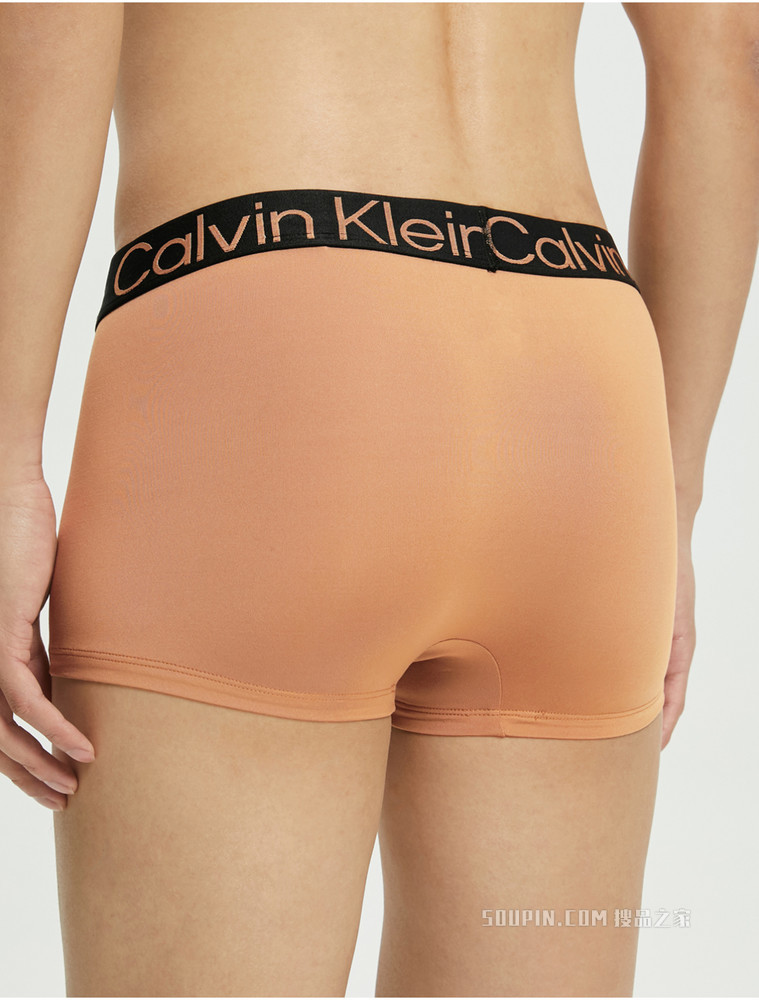 【自然系列】Calvin Klein 22春季新品男循环LOGO提花低腰透气平角内裤NB3112