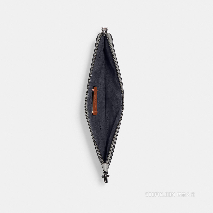 拼色L型拉链腕包 V5TY5