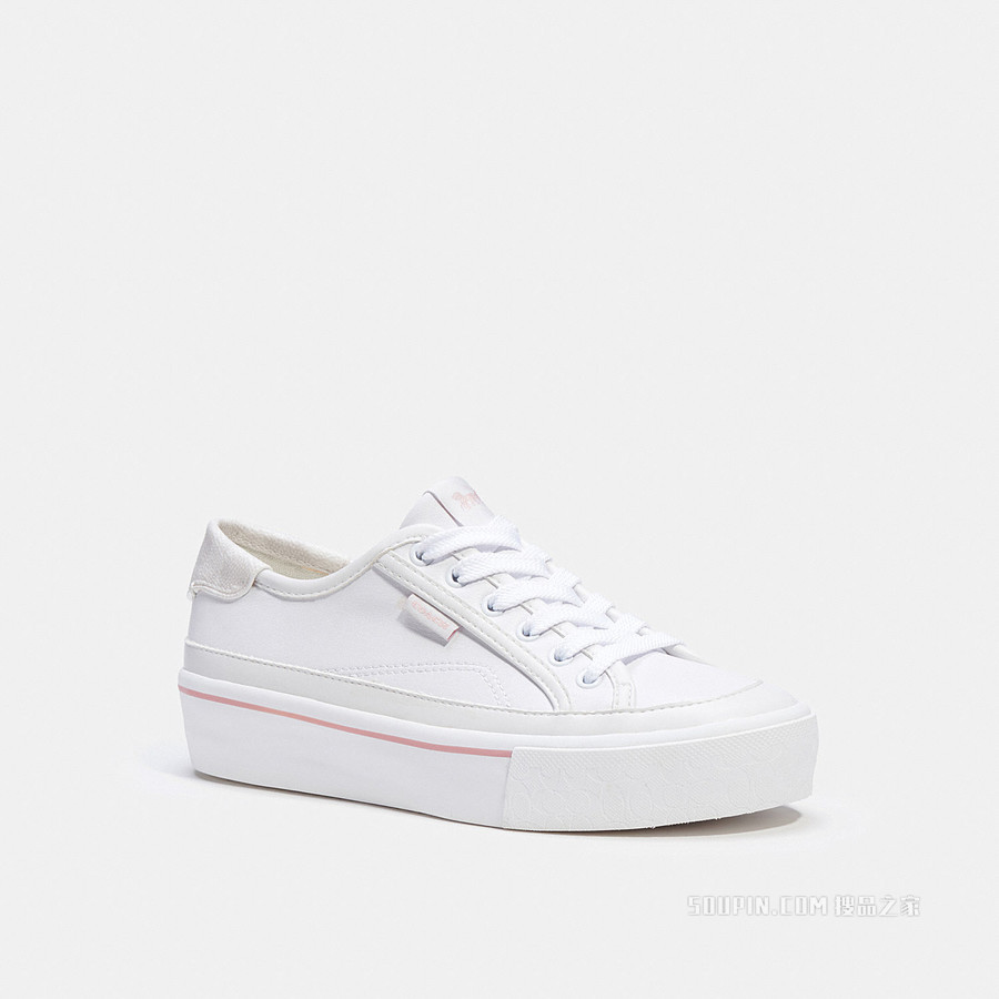 CITYSOLE厚底运动鞋 荧光白色