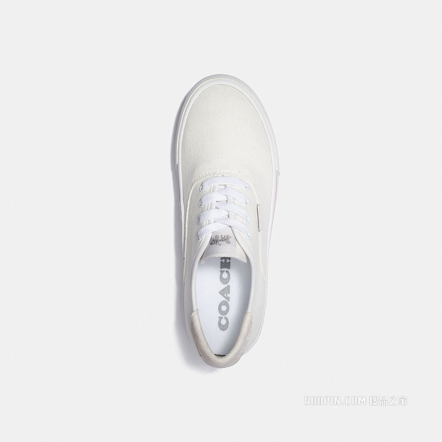 CITYSOLE 滑板鞋 荧光白色