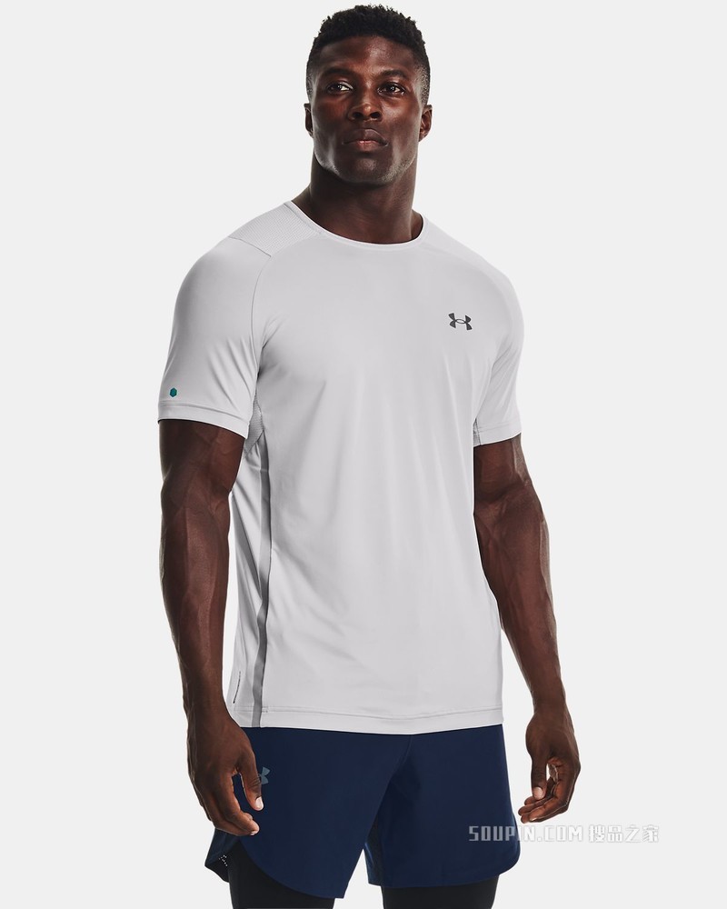 男士UA RUSH 2.0 Vent短袖T恤