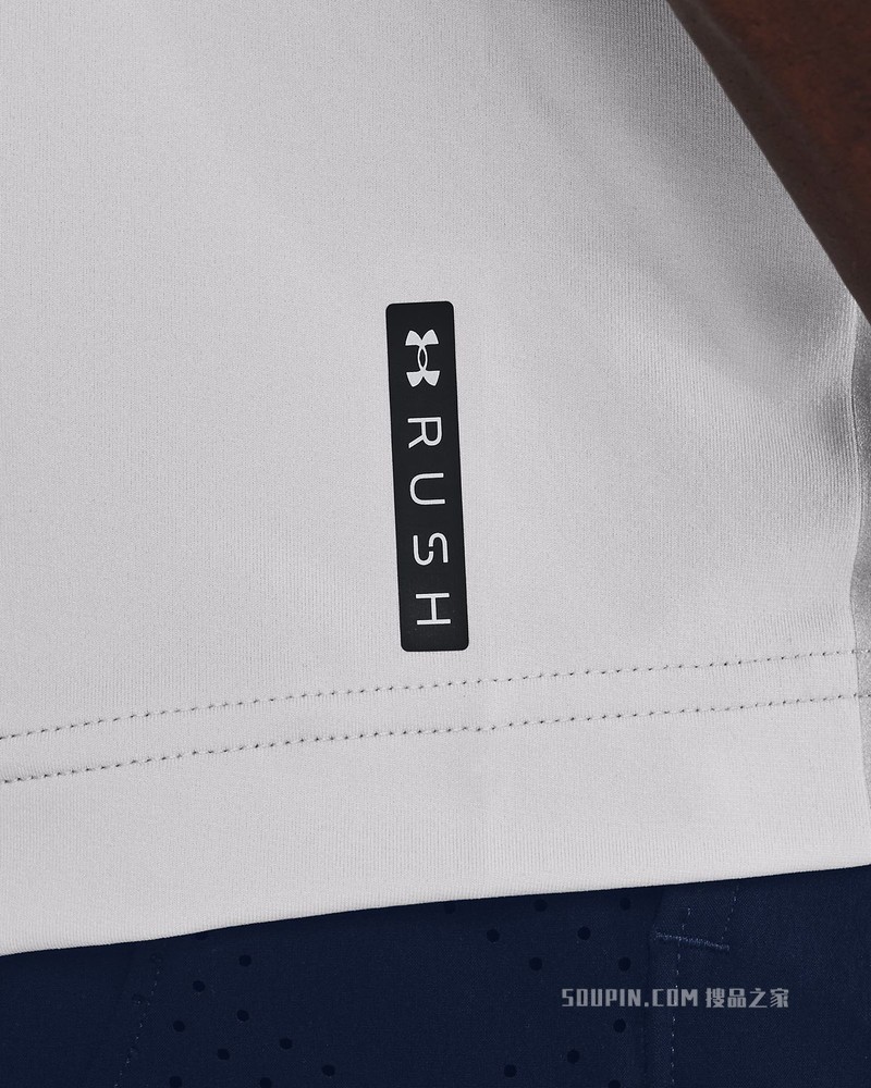 男士UA RUSH 2.0 Vent短袖T恤