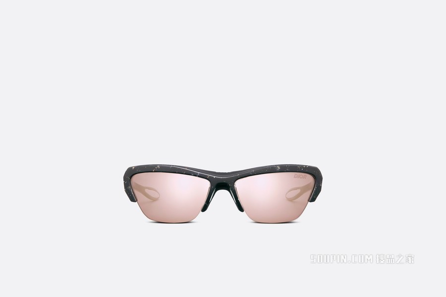 DiorBay S1U 太阳眼镜 黑色生物源材料尼龙方形镜框