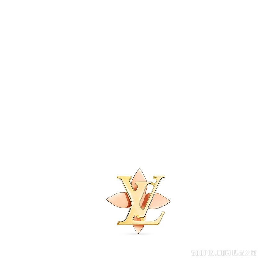 IDYLLE BLOSSOM 18K 金钻石双面耳钉