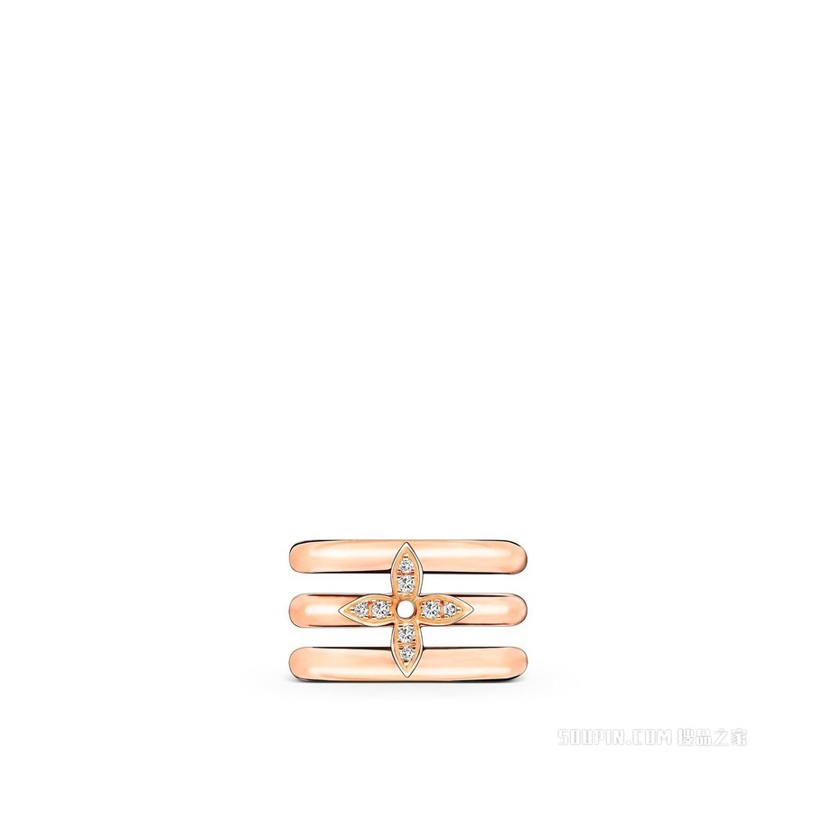 IDYLLE BLOSSOM 18K 金钻石耳夹