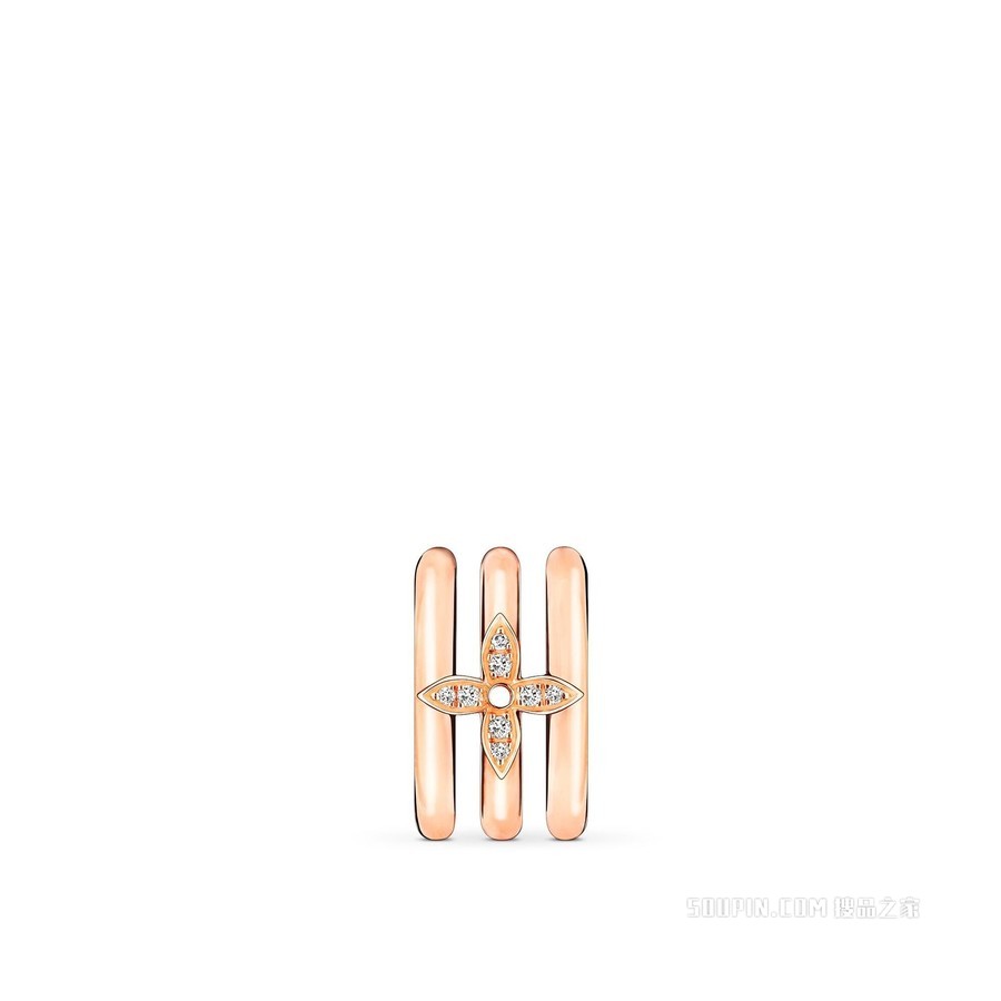 IDYLLE BLOSSOM 18K 金钻石耳夹