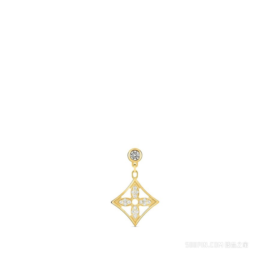 IDYLLE BLOSSOM 18K 金钻石耳环