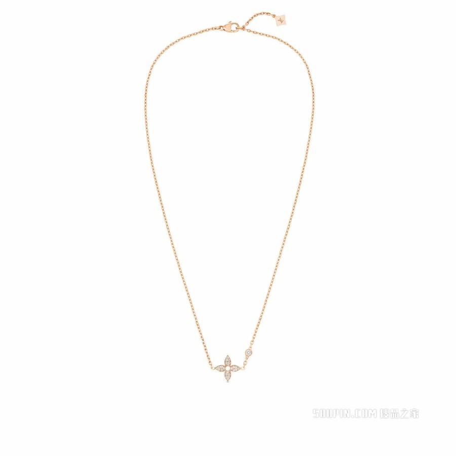IDYLLE BLOSSOM 18K 金钻石项链