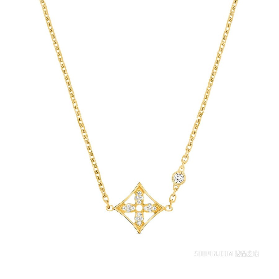 IDYLLE BLOSSOM 18K 金钻石项链