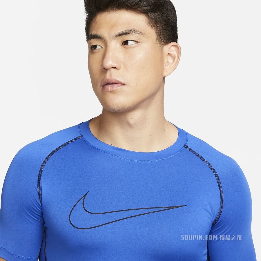 Nike Pro Dri-FIT 男子紧身短袖训练上衣