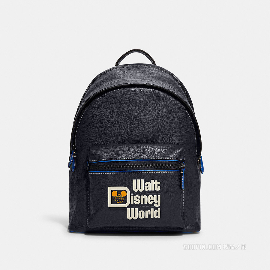 迪士尼乐园图案DISNEY X COACH CHARTER双肩包 JIEFH