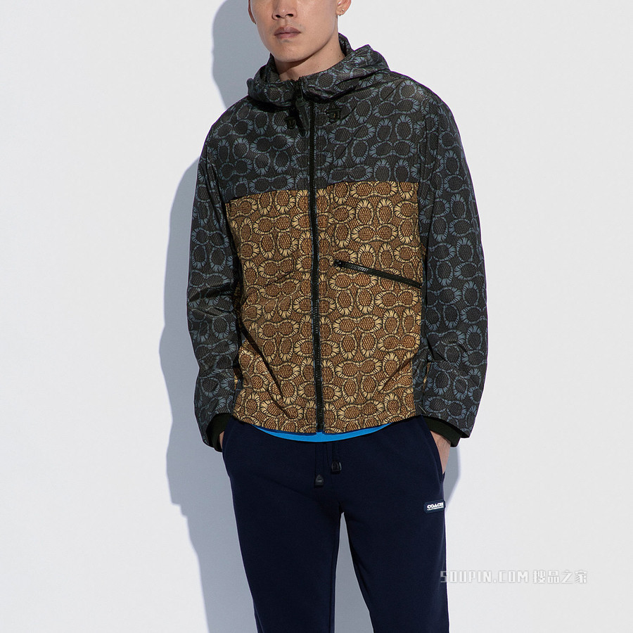 COACH X MICHAEL B. JORDAN 干化经典标志风衣 TKF