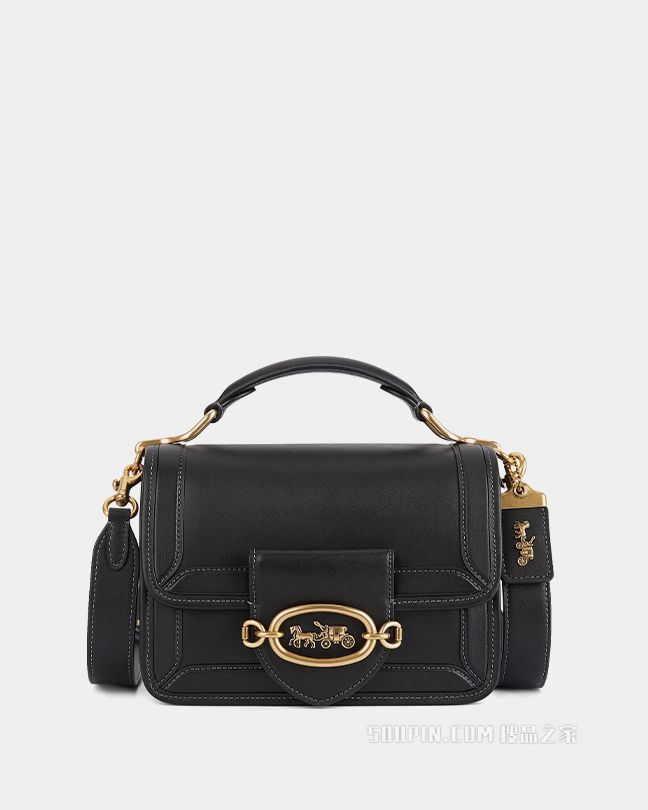 HERO单肩包 黄铜色硬件/黑色