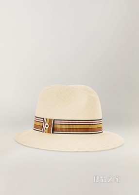The Suitcase Stripe Ingrid 帽子 稻草