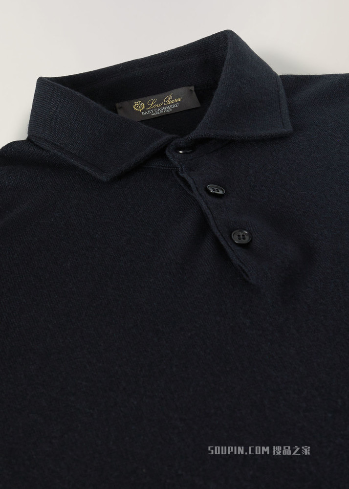 Superlight Dyed Polo 衫 小羊绒