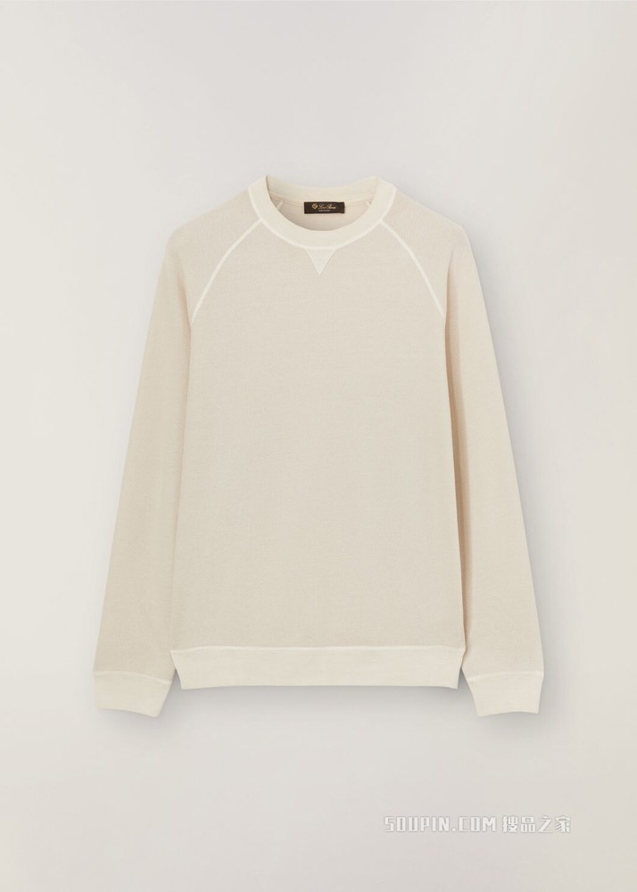 Pique Huck 圆领针织衫 棉