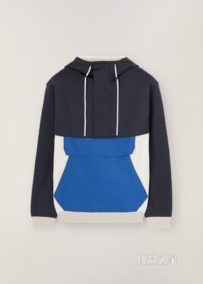 Medfield 连帽外套 桑蚕丝, 初剪羊毛