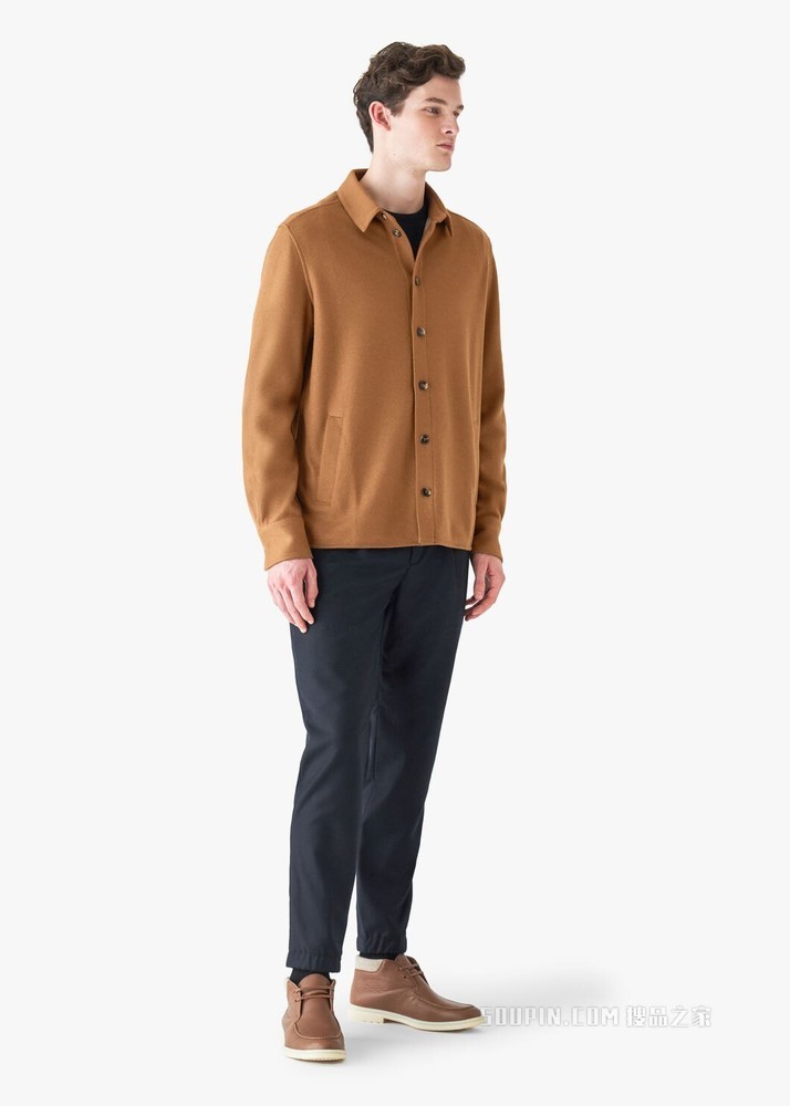 Sweater Overshirt 外套 骆马毛, 小羊绒