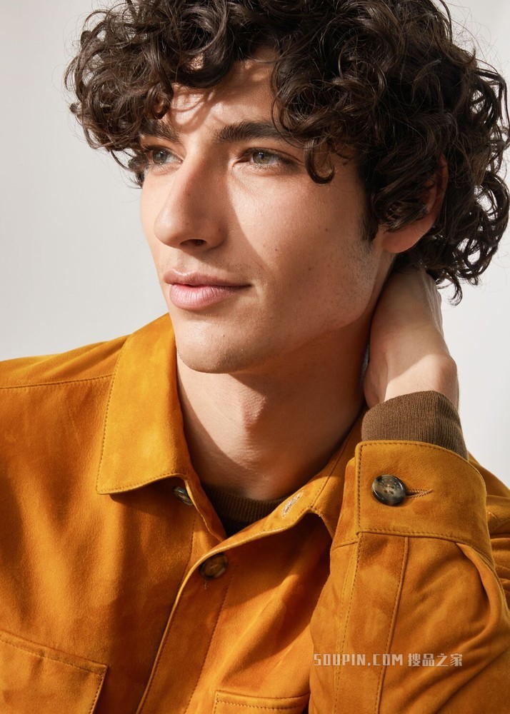Loro Piana 外套式衬衫 小山羊皮