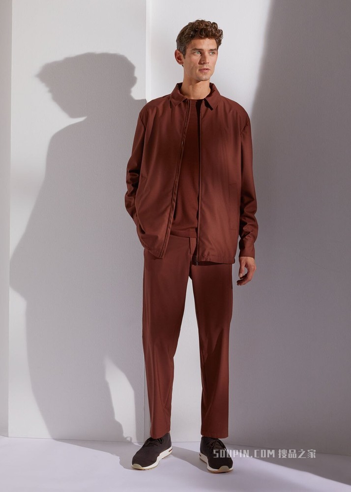 Hammels 夹克 桑蚕丝, 初剪羊毛