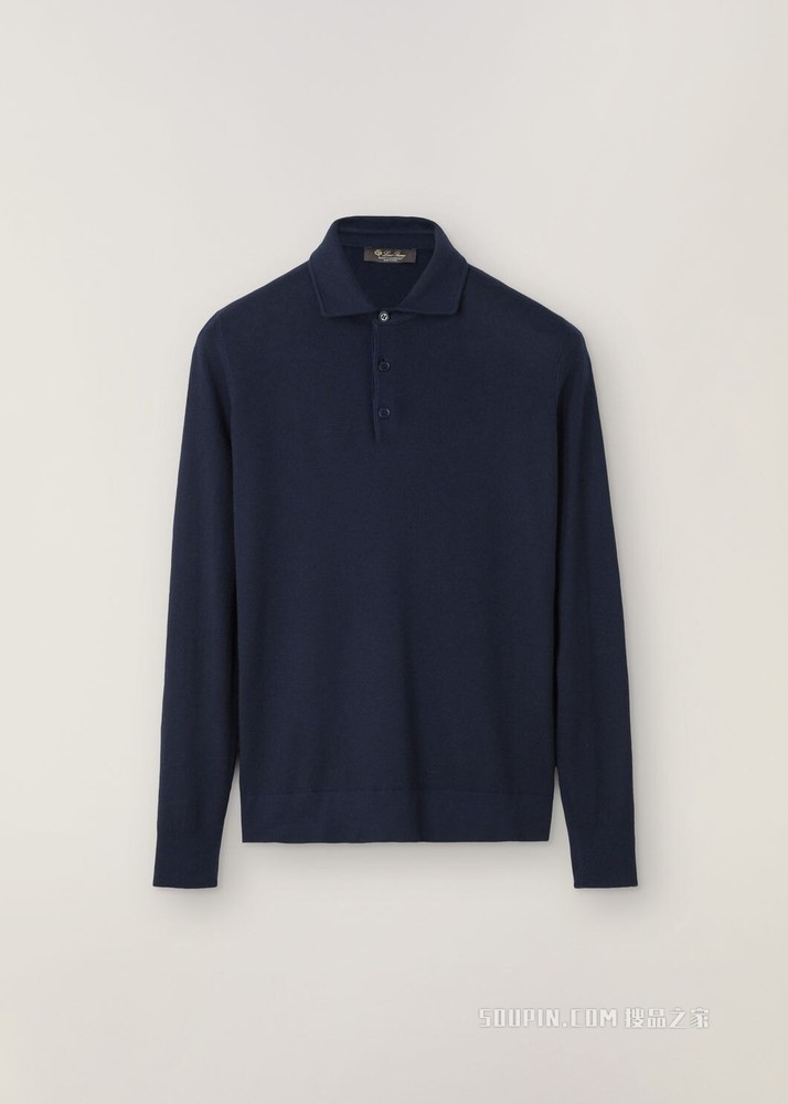 Superlight Dyed Polo 衫 小羊绒