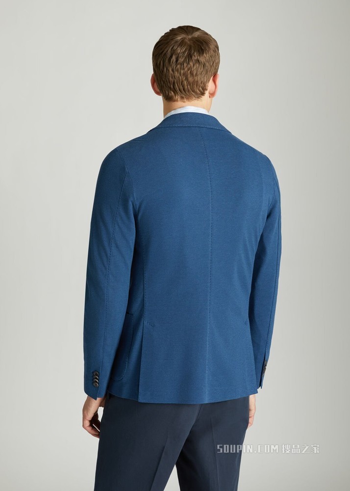 Pique Light Sweater 夹克 棉 , 亚麻, 桑蚕丝