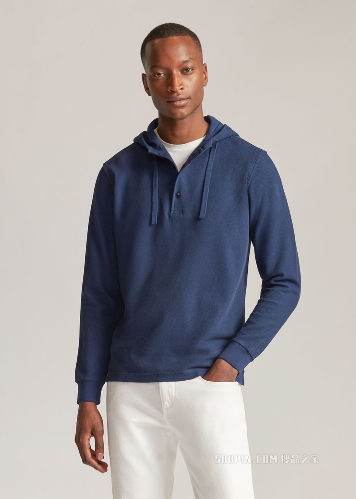 Pique' Hucklace Dyed 针织衫 棉