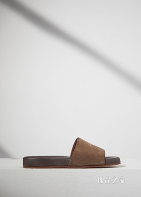 Sea-Slide Walk Suede 拖鞋 绒面小牛皮