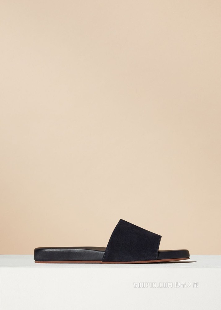 Sea-Slide Walk Suede 拖鞋 绒面小牛皮
