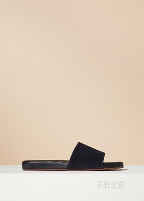 Sea-Slide Walk Suede 拖鞋 绒面小牛皮