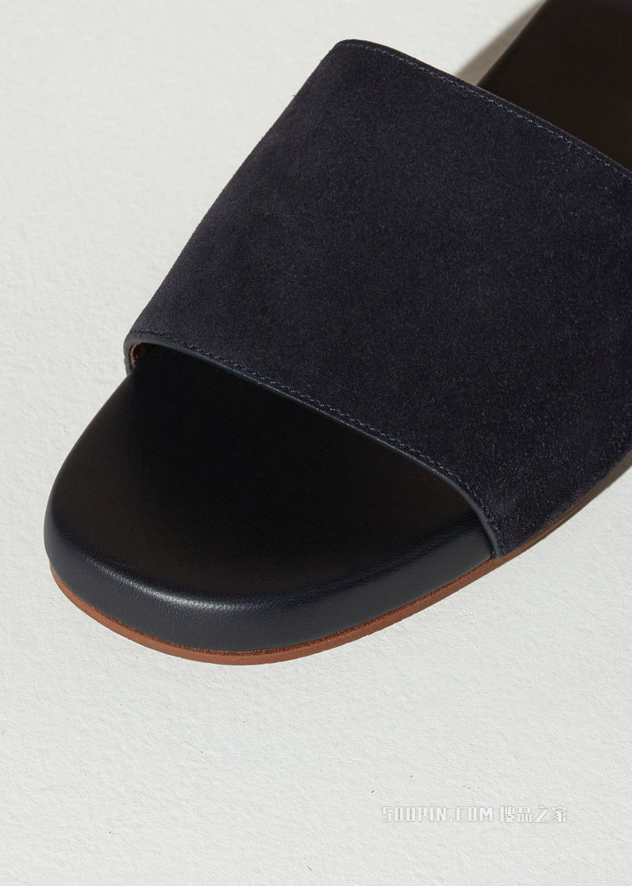 Sea-Slide Walk Suede 拖鞋 绒面小牛皮